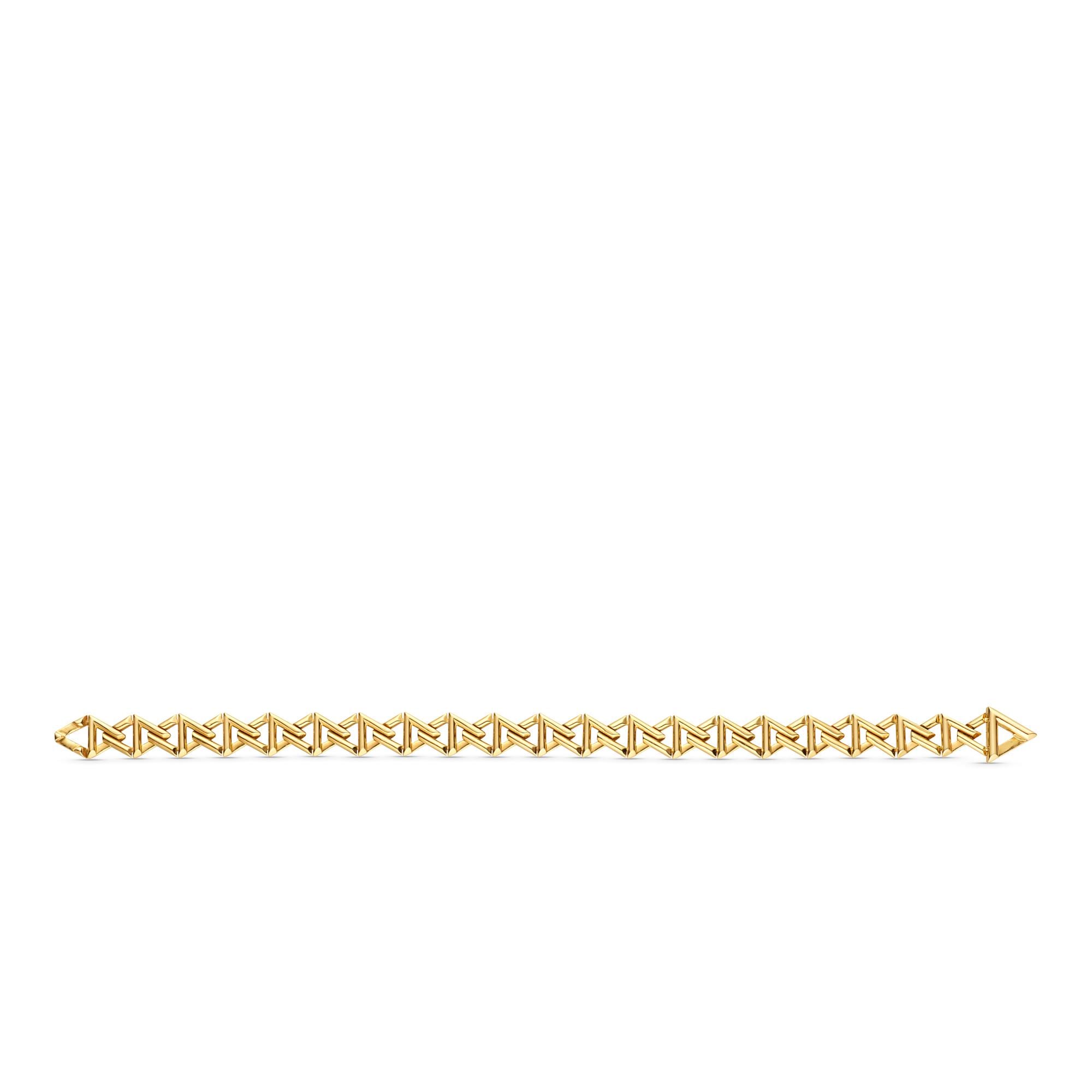 Louis vuitton gold hot sale chain bracelet